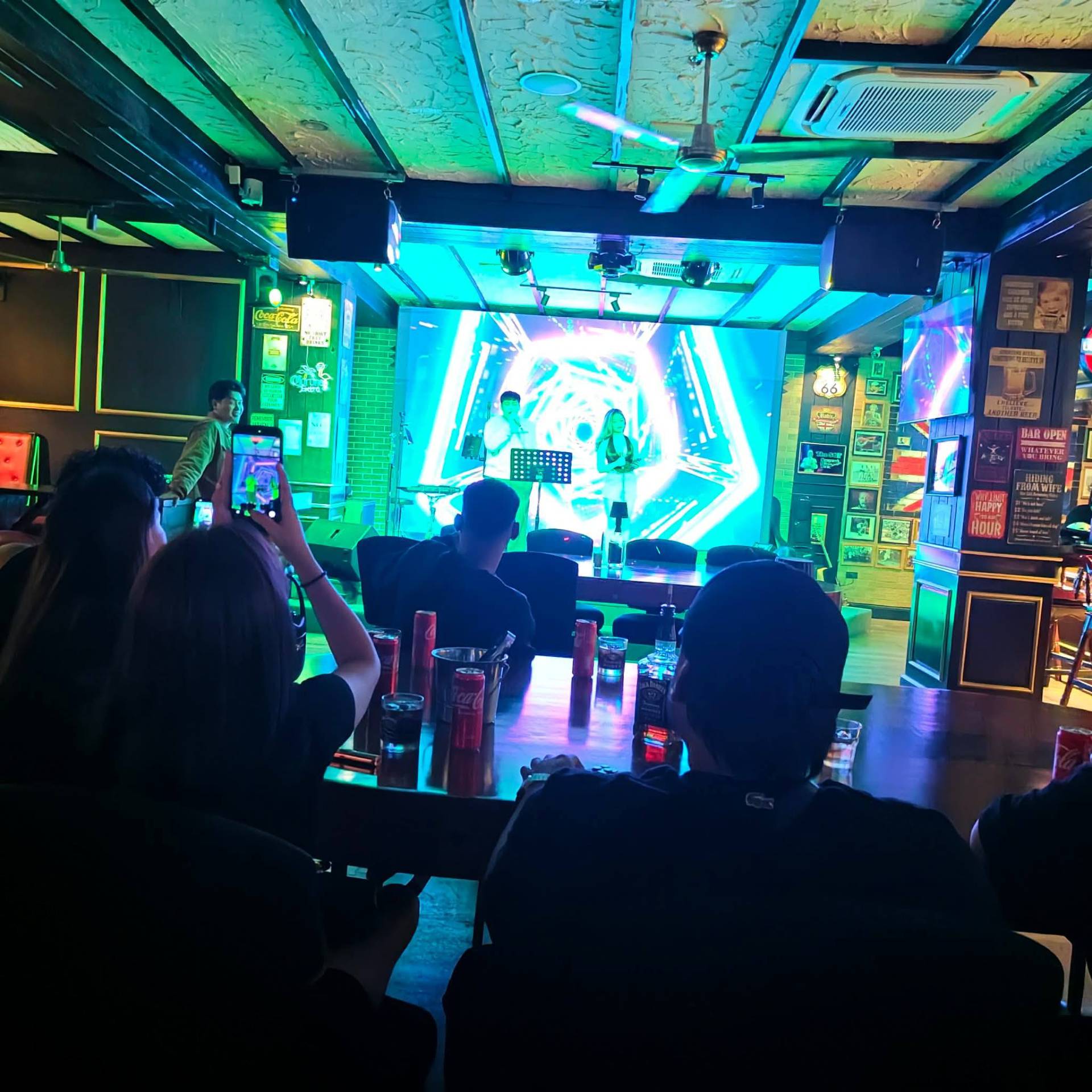 Live music night on the main stage